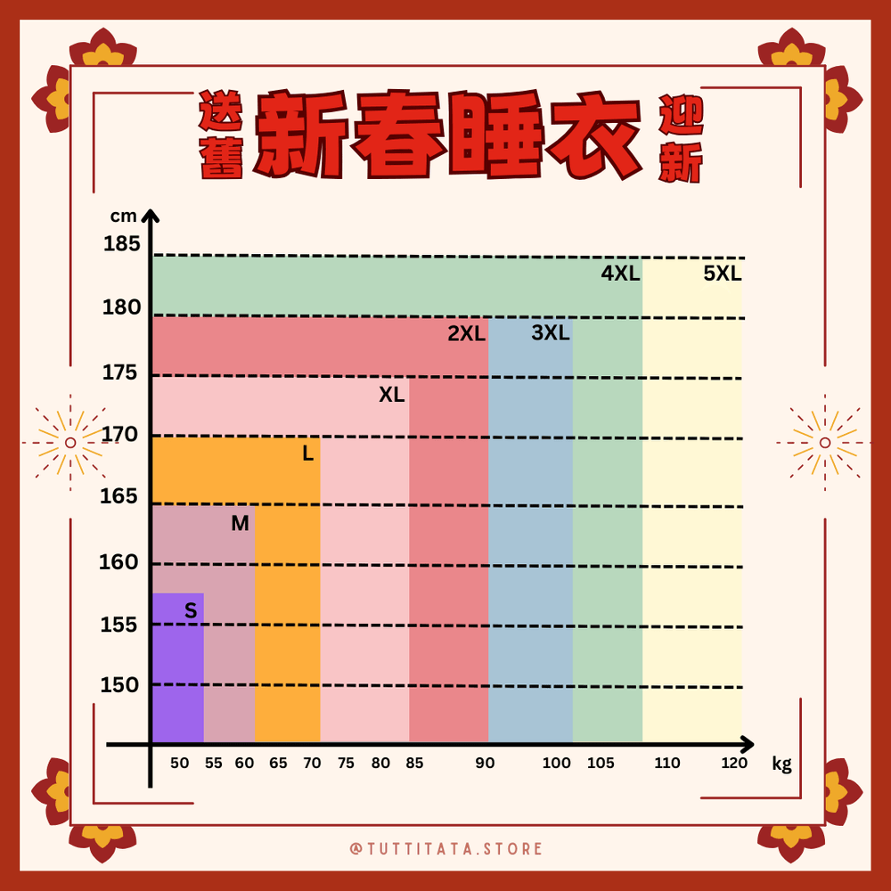 個人化睡衣- 日本新年款